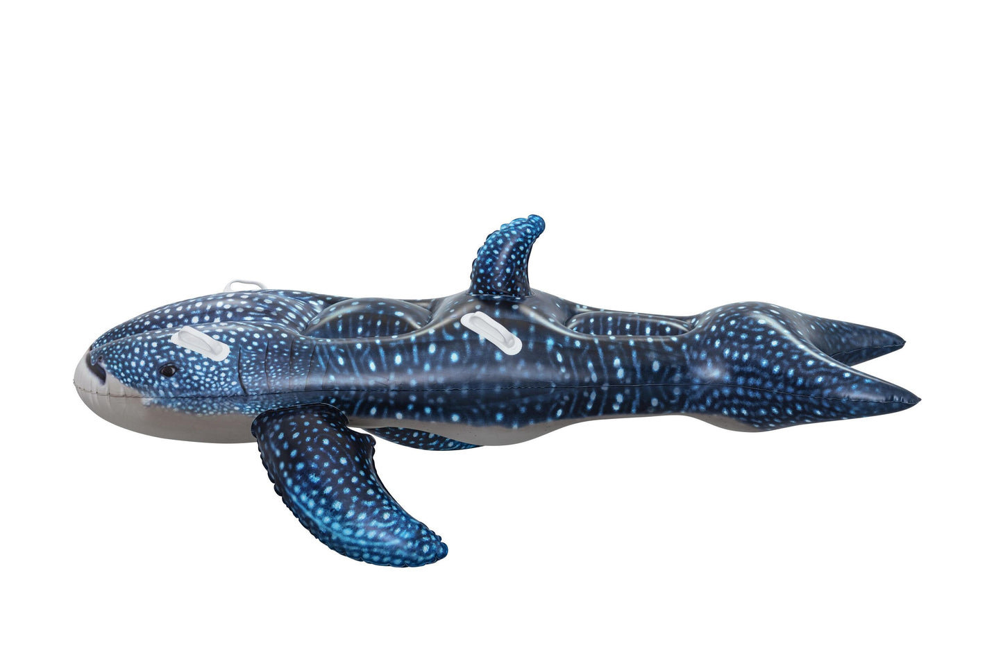 Bestway 1.93m x 1.22m Whaletastic Wonders Ride-On (Contents: 1 Rider-On, Repair Patch) - Age 3+