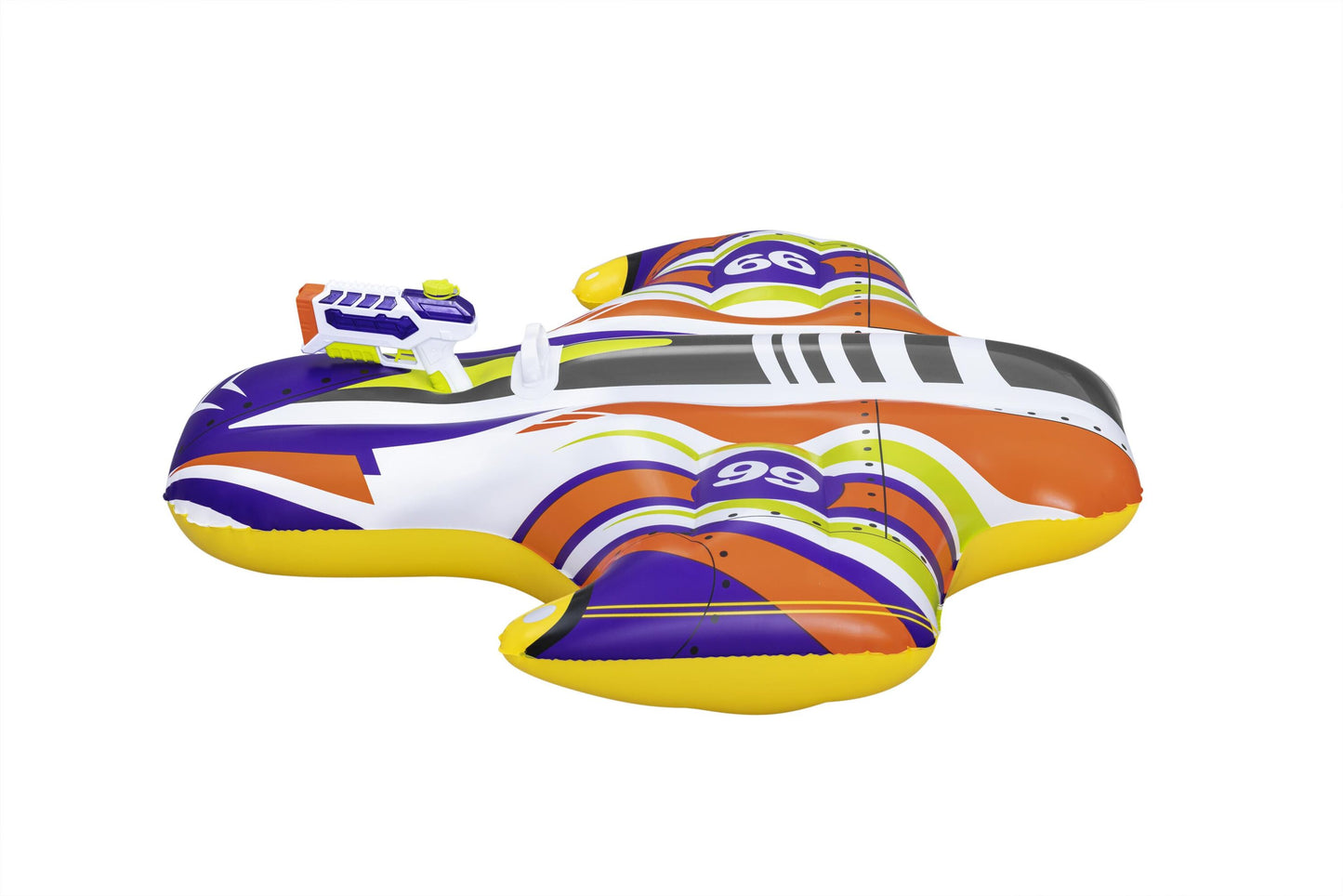 Bestway 1.17m x 1.07m Splash Shuttle Ride-On (1 Ride-On, Repair Patch) - Age 3+