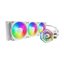 Cooler Master MasterLiquid 360 Atmos ARGB CPU Liquid Cooler - White