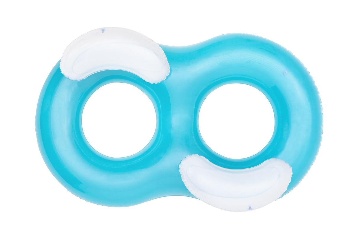 Bestway 1.88m x 1.17m Double Ring Lounge (Contents: One Float, Repair Patch)