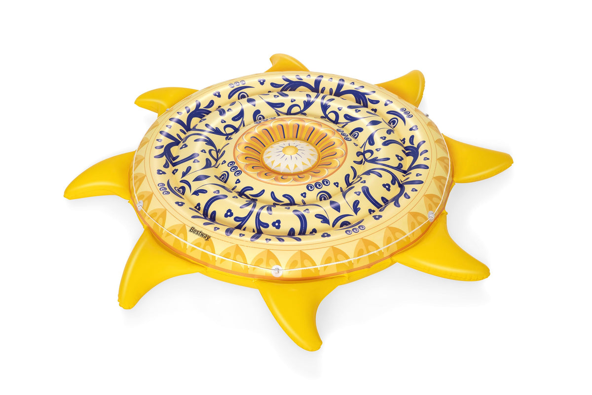 Bestway 2.26m x 2.26m Sunny Sicily Island (Contens: One Island, Heavy-Duty Repair Patch)