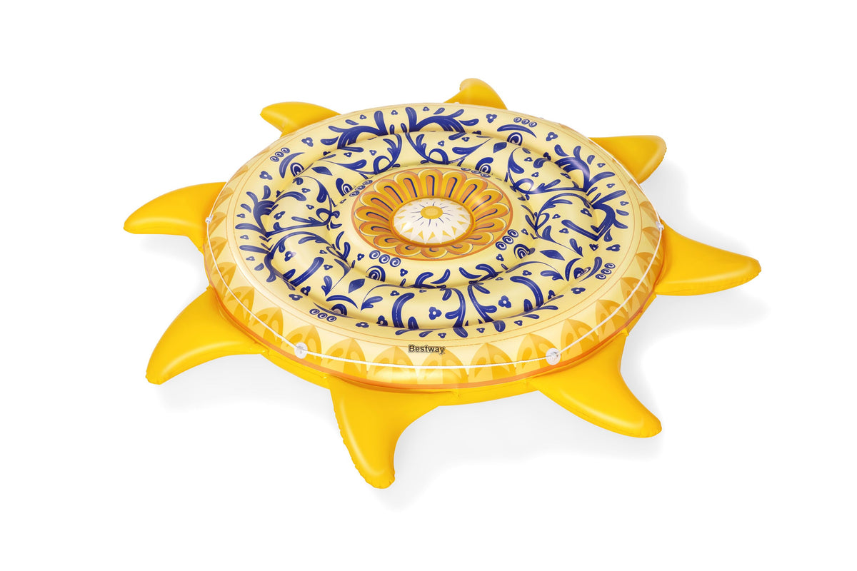 Bestway 2.26m x 2.26m Sunny Sicily Island (Contens: One Island, Heavy-Duty Repair Patch)
