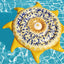 Bestway 2.26m x 2.26m Sunny Sicily Island (Contens: One Island, Heavy-Duty Repair Patch)