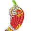 Bestway 1.95m x 99cm Flirty Fiesta Pepper Lounge (Contents: 1 Lounge, Repair Patch)