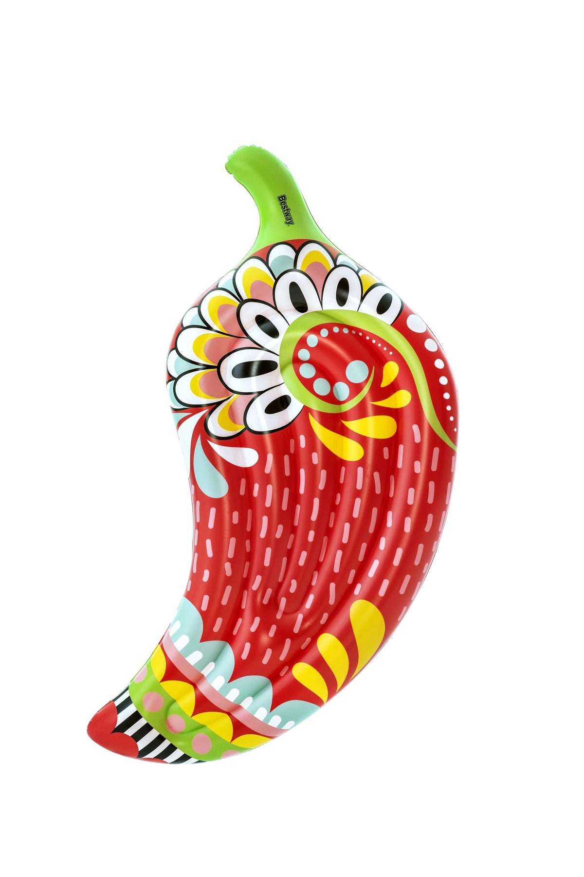 Bestway 1.95m x 99cm Flirty Fiesta Pepper Lounge (Contents: 1 Lounge, Repair Patch)