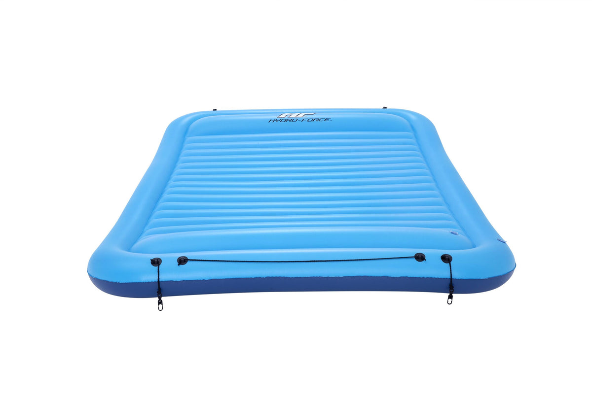 Bestway 2.90m x 1.91m Sun Soaker Floating Platform (Contents: 1 Platform, Repair Patch)