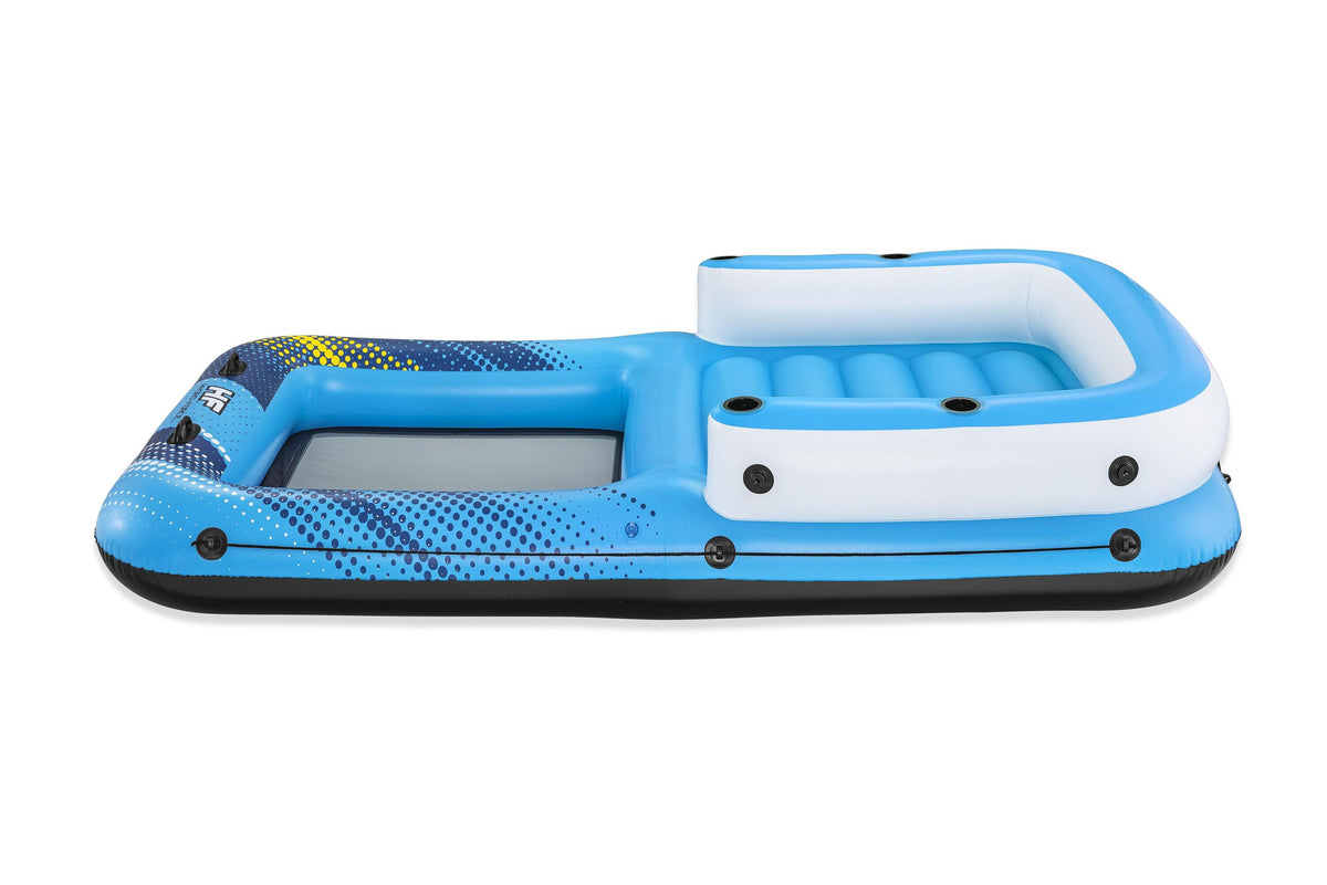 Bestway 3.20m x 1.98m summer oasis island (contents:1 island, 1 sunshade, 1 anchor bag,repair patch)