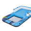 Bestway 3.20m x 1.98m summer oasis island (contents:1 island, 1 sunshade, 1 anchor bag,repair patch)