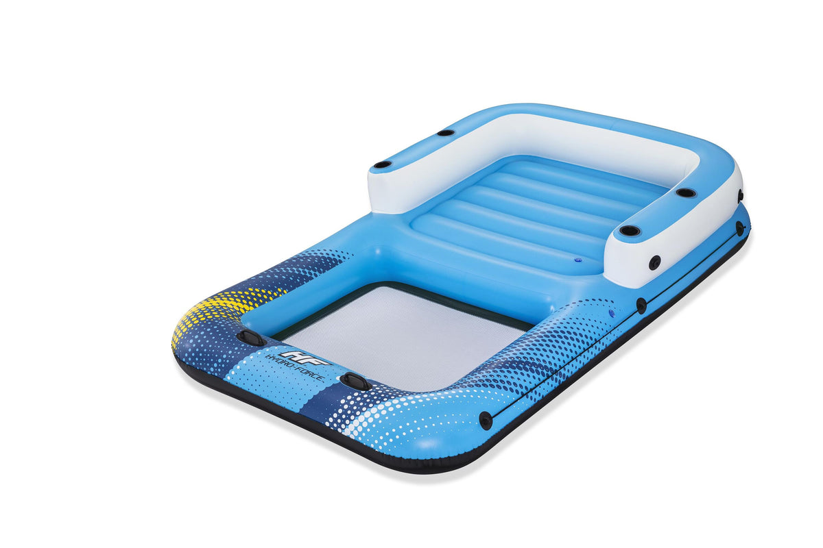 Bestway 3.20m x 1.98m summer oasis island (contents:1 island, 1 sunshade, 1 anchor bag,repair patch)
