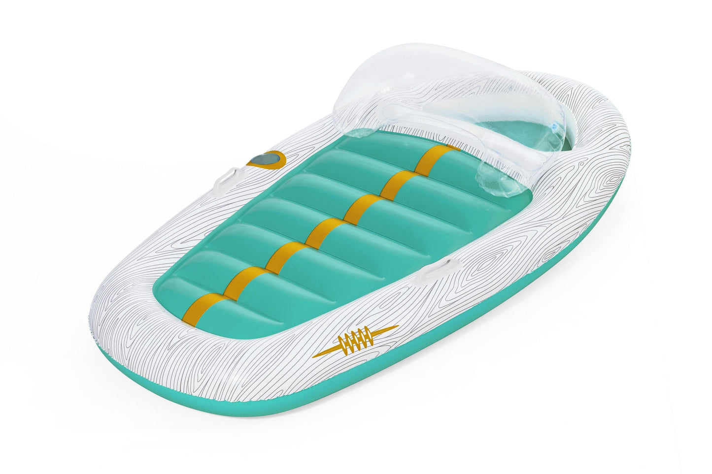Bestway 2.16m x 1.17m Vacation Yacht Lounge (Contents: 1 Lounge, Repair Patch)