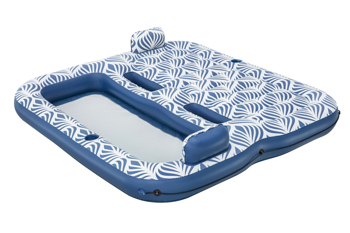 Bestway 2.04M X 1.88M Comfort Plush Double Lounge (Contents: 1 Lounge, Repair Patch)