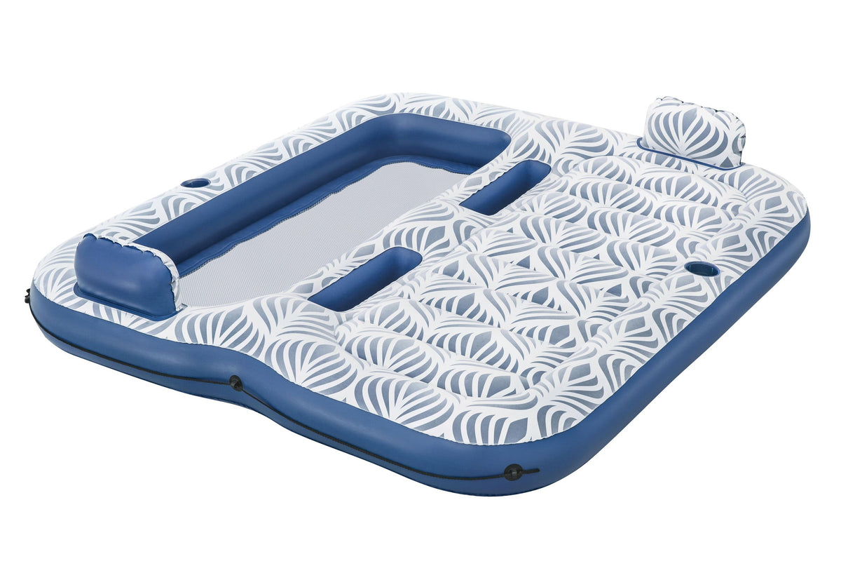 Bestway 2.04M X 1.88M Comfort Plush Double Lounge (Contents: 1 Lounge, Repair Patch)