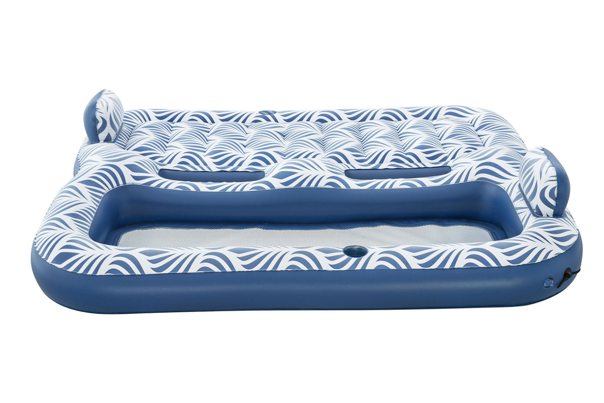 Bestway 2.04M X 1.88M Comfort Plush Double Lounge (Contents: 1 Lounge, Repair Patch)