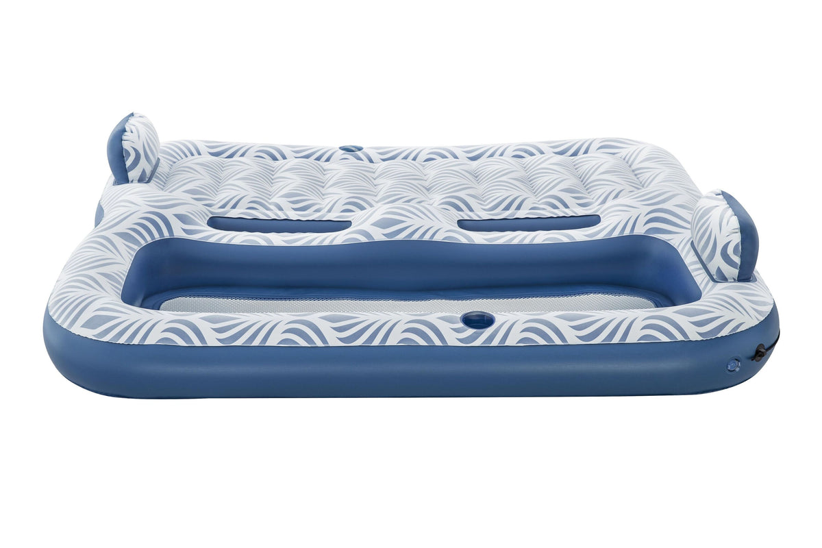 Bestway 2.04M X 1.88M Comfort Plush Double Lounge (Contents: 1 Lounge, Repair Patch)