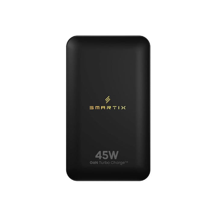 Smartix Premium Slim 45W GaN Wall Adaptor
