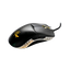 DUCKY FEATHER RGB Wired Huano Blue Switches Lightweight Gaming Mouse - Black/White