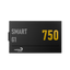 Aerocool SMART G1 80 Plus Gold Power Supply - 750W / Black
