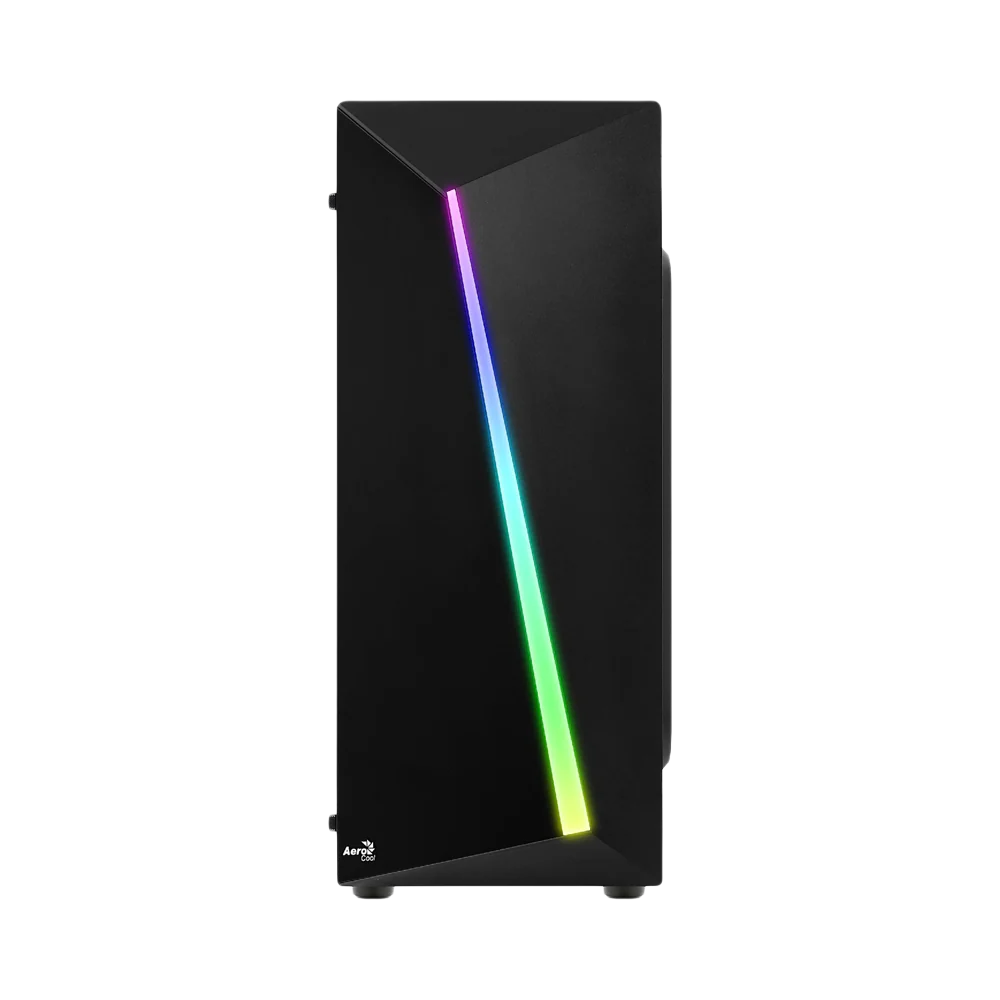 Aerocool Shard V2 Mid RGB Tower Case - Black