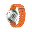 Porodo Ultra Evo Smart Watch 1.51’’ Wide Touch Screen - Orange Strap Smart Watches