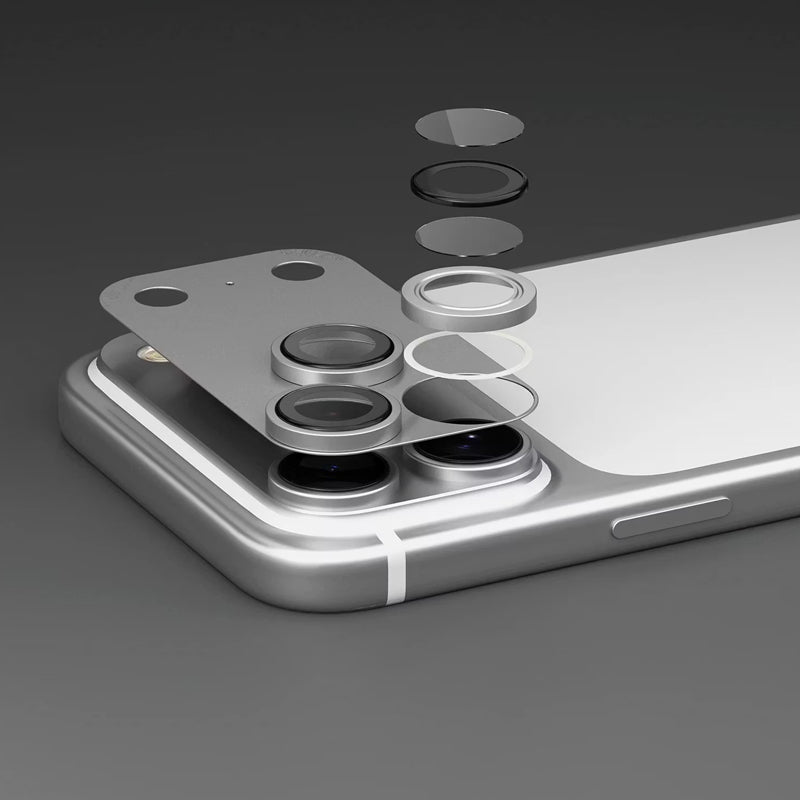 Levelo TrioPro Camera Lens Protector iPhone 18 Pro Max - Silver