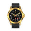 Swiss Military Dom 2 Smart Watch Yellow Gold Frame Silicon Strap Black - Smart Watch Smart Watches