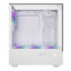 Twisted Minds Fury Series ATX Mid Tower Gaming Case - White (4 ARGB Fans Included)
