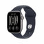 Apple Watch Series 12 - LTPO OLED / 64GB / 46mm / Bluetooth / Wi-Fi / Small/Medium / Space Grey Aluminium Case with Navy Blue Sport Band