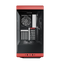 HYTE Y40 Panoramic Tempered Glass With Two 120mm fans, PCI-E 4.0 Vertical Mount included ATX Mid Tower Case - Black/Red