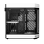 HYTE Y60 Dual Chamber Panoramic Tempered Glass ATX Case with 3 Fans - Black/White