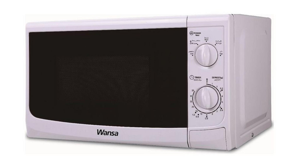 ميكروويف وانسا، 700 واط، 20 لتر، MM720CWW، أبيض