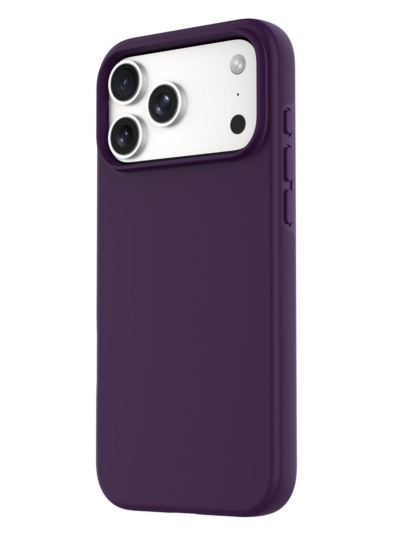Levelo Dale MagSafe TPU+PC Solid Case For Apple iPhone 18 Pro Max - Burgundy