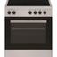 Wansa 4 Ceramic Burners Electric Cooker, 60x60cm, WCT6040041X - Stainless Steel