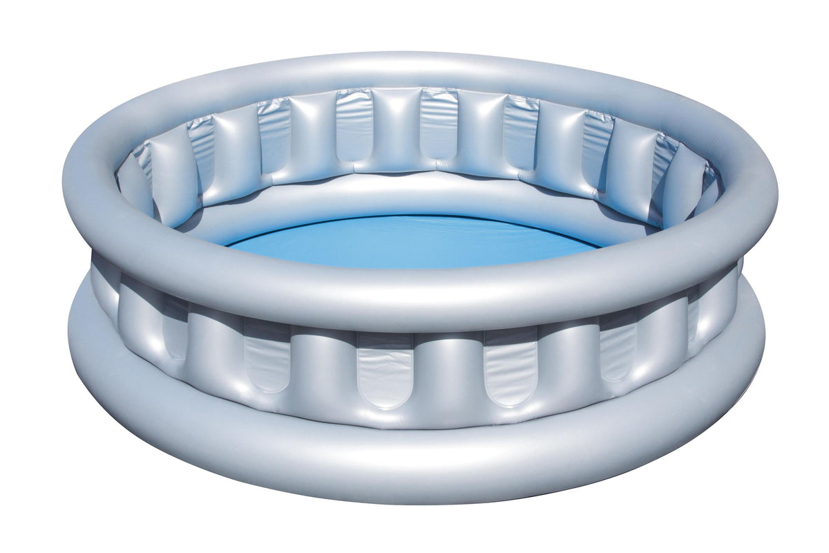 Bestway 1.52M X H43Cm Space Ship Pool (Contents:1 Pool, Repair Patch) Age 3+