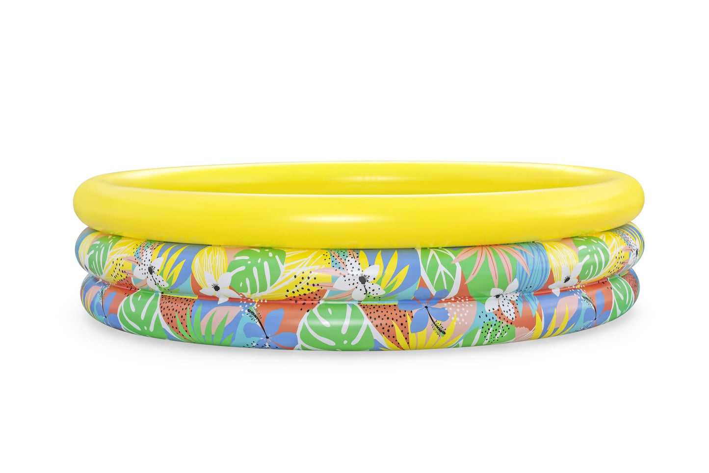 Bestway 1.68m x h38cm floral paradise play pool (contents:1 pool, repair patch) age 2+
