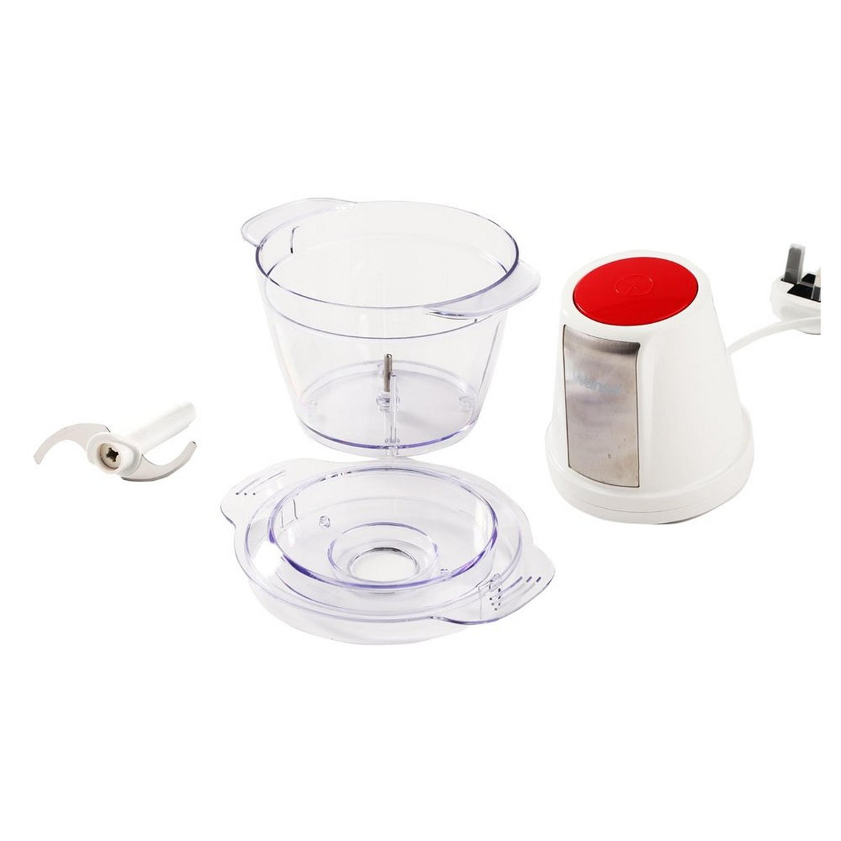 Wansa Mini Chopper, 500 Watts, 1L Plastic Bowl, FO - 7002