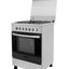 Frigidaire 4 Burners Gas Cooker, 60X60cm, FNGB60JGRSO - Stainless Steel
