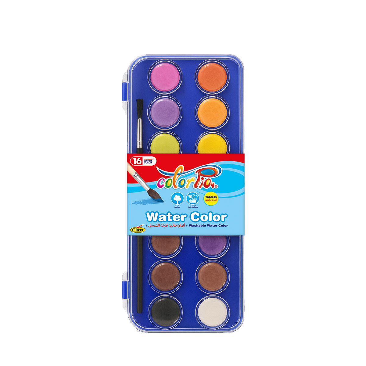 Class Colorpia Watercolor - 16 Discs