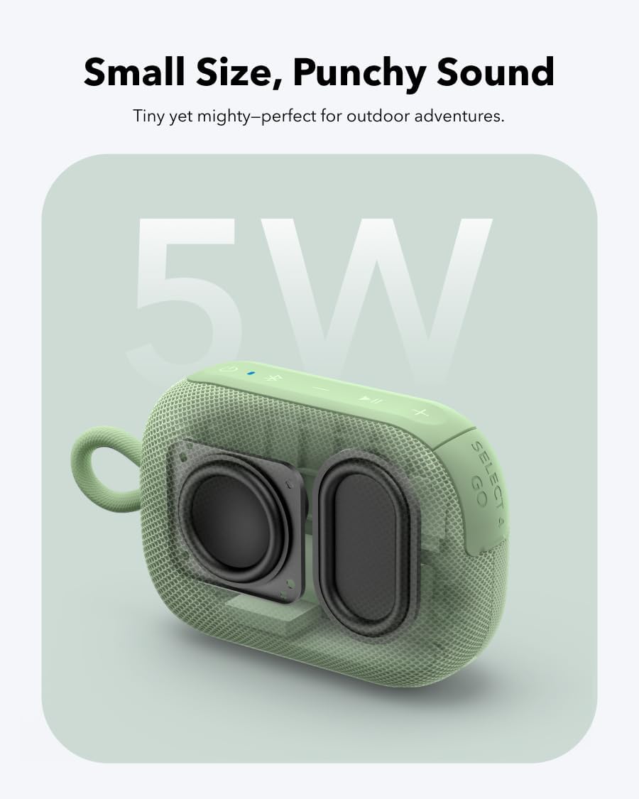 Anker Soundcore Select 4 Go Portable Speaker - IP67 Waterproof / 20H / Green