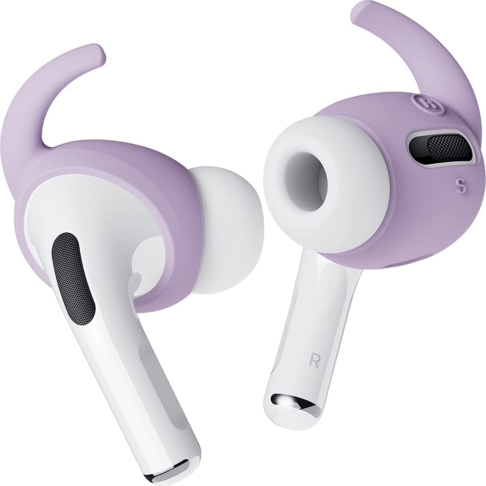 Elago Earbuds Hook Cover For Apple AirPods Pro - Lavender [4 Pairs: 2 Large + 2 Small]