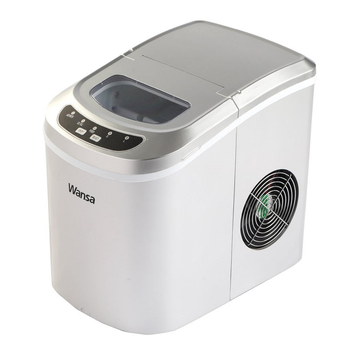 Wansa 12kg Ice Maker (HZB-12A) - Silver