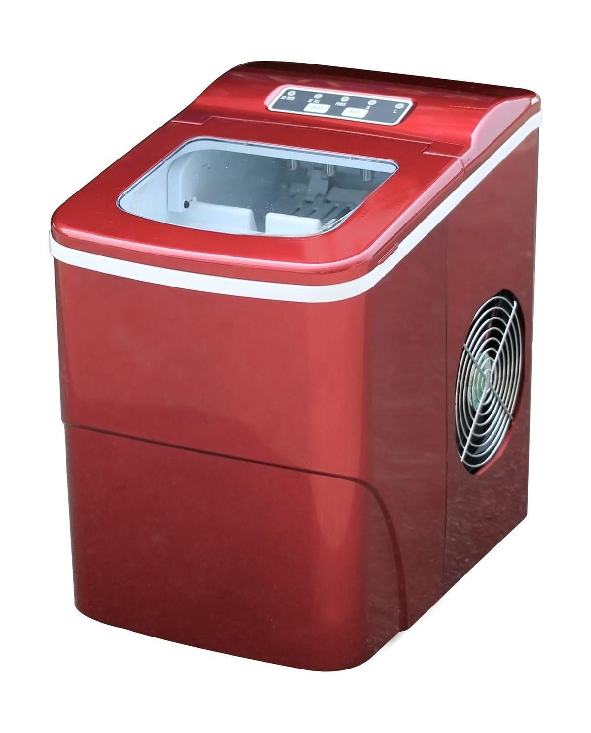 Wansa 12kg Ice Maker (HZB-12B) - Red
