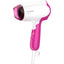 Philips Hair Dryer with Compact and Ergonomic Design for Quick, Easy and Gentle Results, 1400W, BHD003/03 - Pink/White