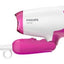 Philips Hair Dryer with Compact and Ergonomic Design for Quick, Easy and Gentle Results, 1400W, BHD003/03 - Pink/White