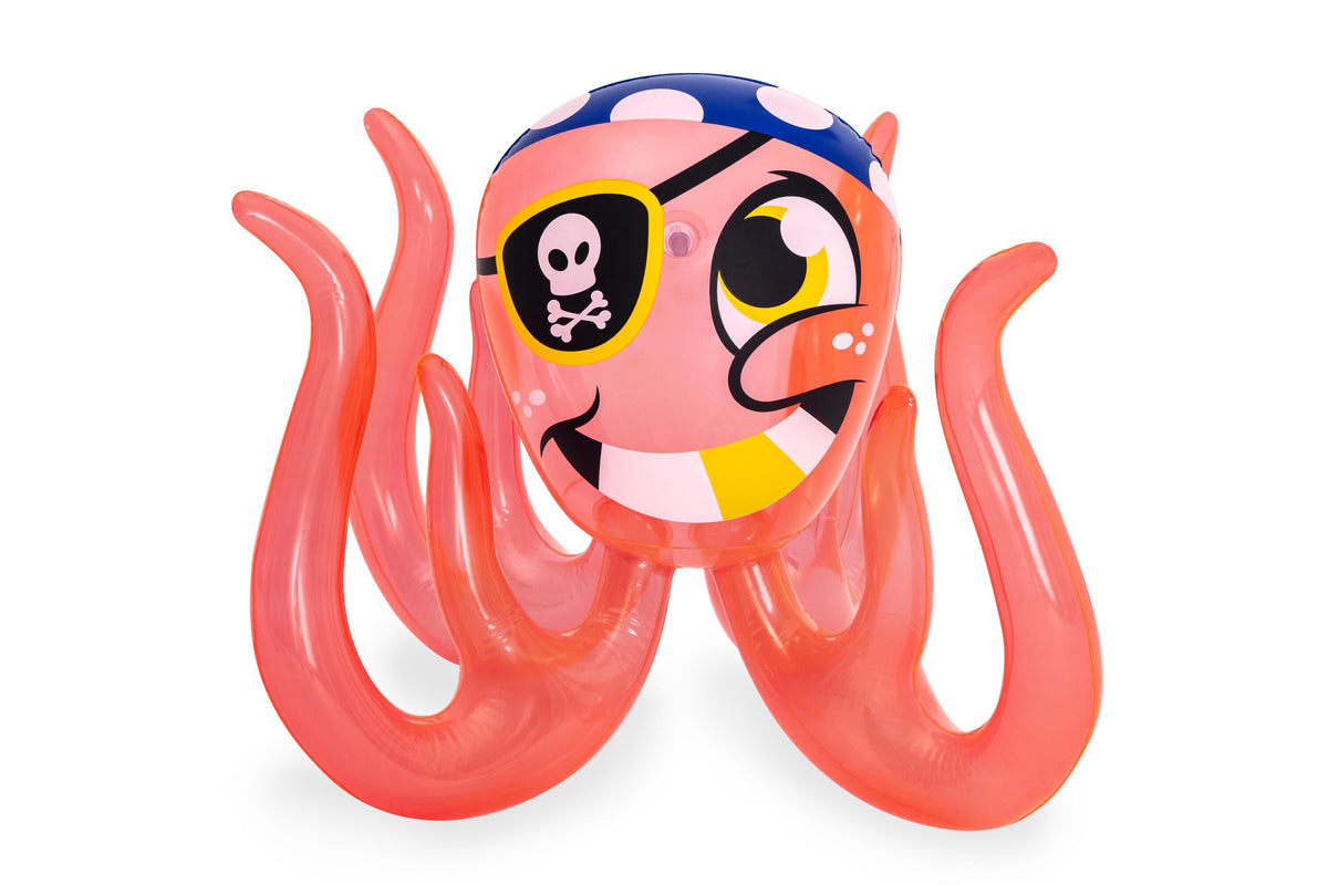 Bestway 1.40m x 1.30m x 1.04m ships ahoy play center (contents:one pool, one compass,four rings, one octopus, repair patch) age 2+