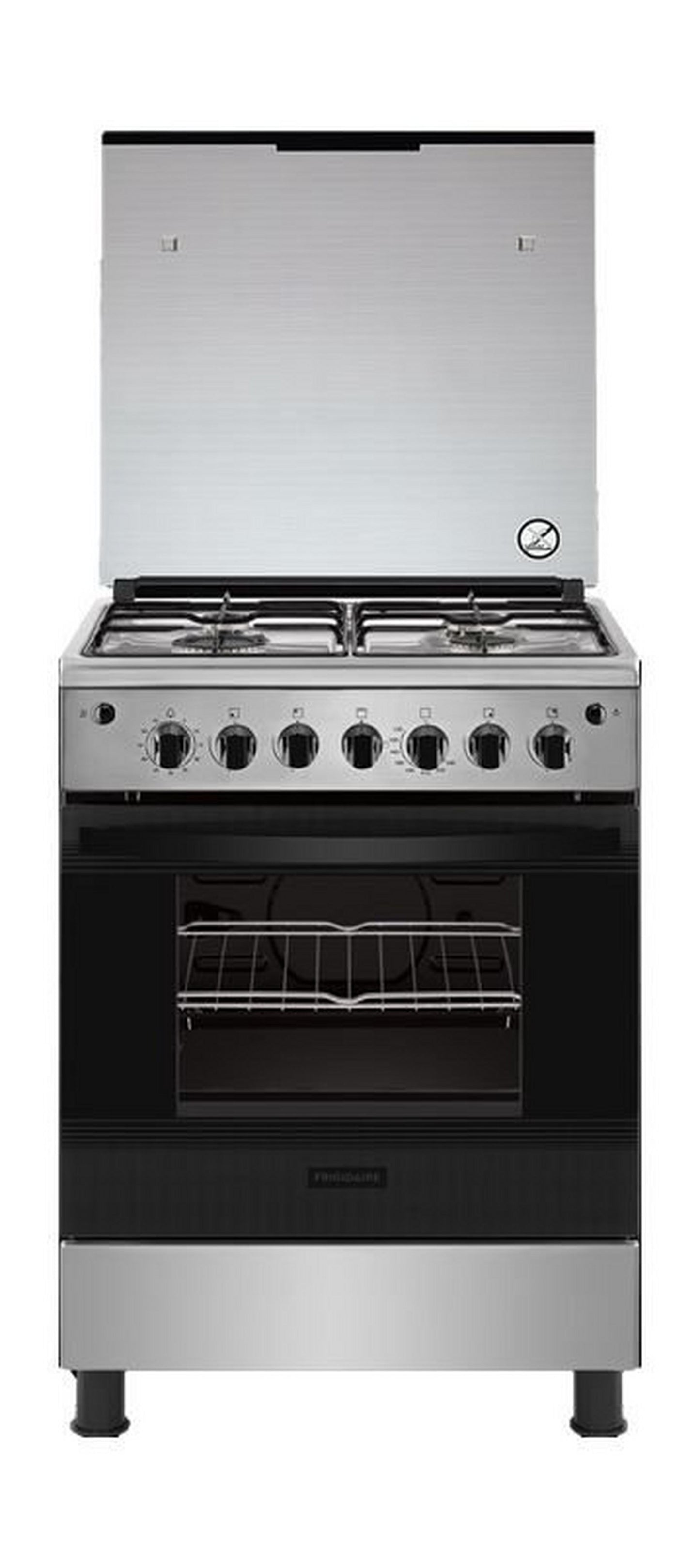 Frigidaire 4 Burners Gas Cooker, 60X60cm, FNGJ60JGUC - Stainless Steel