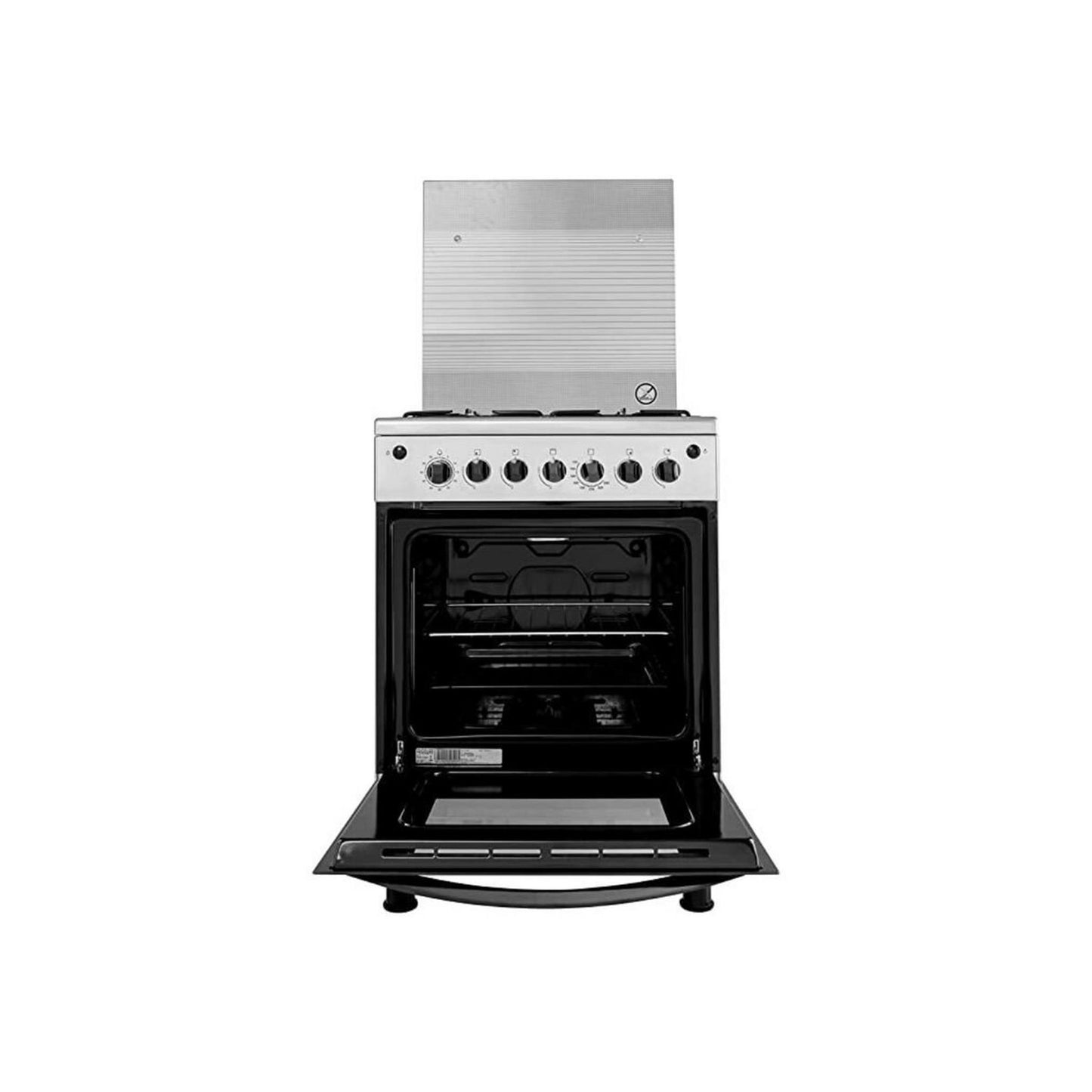 Frigidaire 4 Burners Gas Cooker, 60X60cm, FNGJ60JGUC - Stainless Steel