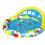 Bestway 1.20M X 1.17M X 46Cm Lil' Splash & Learn Baby Pool (Contents:1 Pool,Repair Patch,5 Pieces Of Eva) Age 8M+
