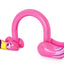 Bestway 3.40m x 1.10m x 1.93m jumbo flamingo sprinkler (contents:one product,heavy-duty repair patch) age 2+