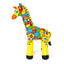 Bestway 1.42m x 1.04m x 1.98m jumbo giraffe sprinkler (contents:one sprinkler, heavy-duty repair patch) age 2+