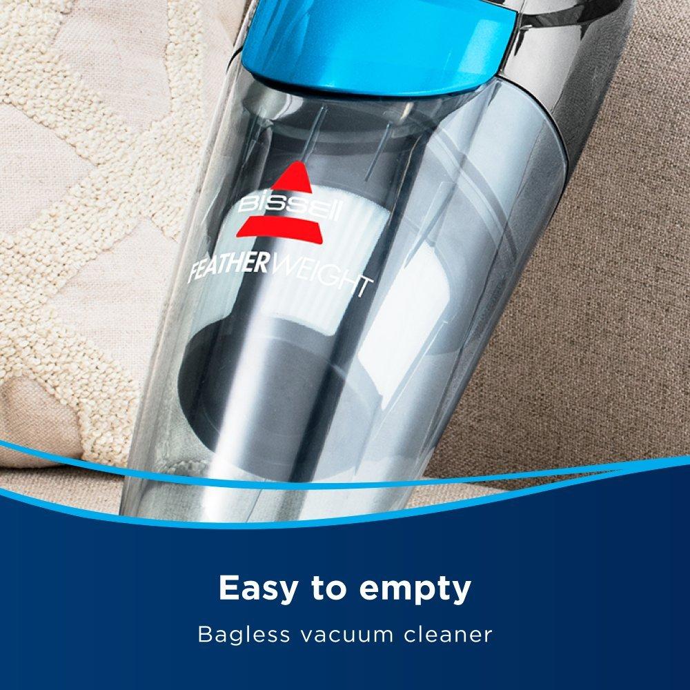 Featherweight 2-in-1 Upright Hand & Stair Vacuum Cleaner - 450W / 0.5Litre / Black & Blue